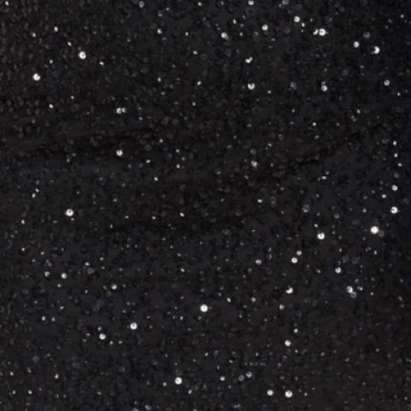 Adrianna Papell sequins long sleeves mock neck sheath Dress - Picture 6 of 11